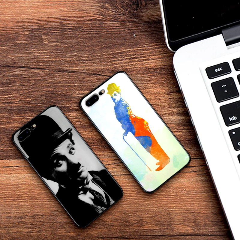 Забавный черный и белый Chaplin для Xiaomi Redmi Note 5 S2 7 Plus 6 3 3S Pro 4A 4X 5A 6A Prime чехол mi 9 8 RG