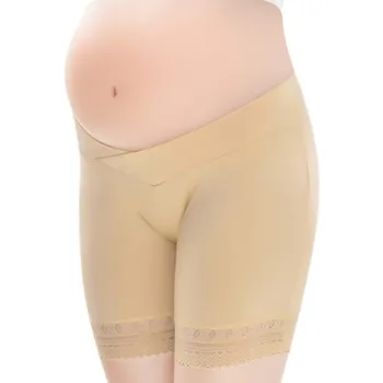 

Women Spring Summer Low-rise Underwear Support Abdominal Body Breathable Large Yard Maternity Leggings QHAG