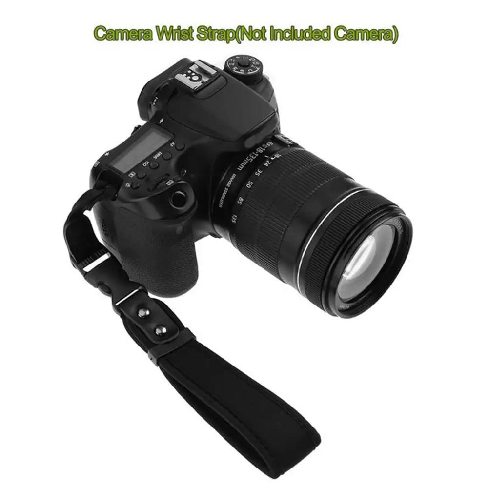 Neoprene Soft Quick Detachable Wrist Hand Strap for Canon Nikon Sony Fujifilm Fuji DSLR Camera camera wrist strap