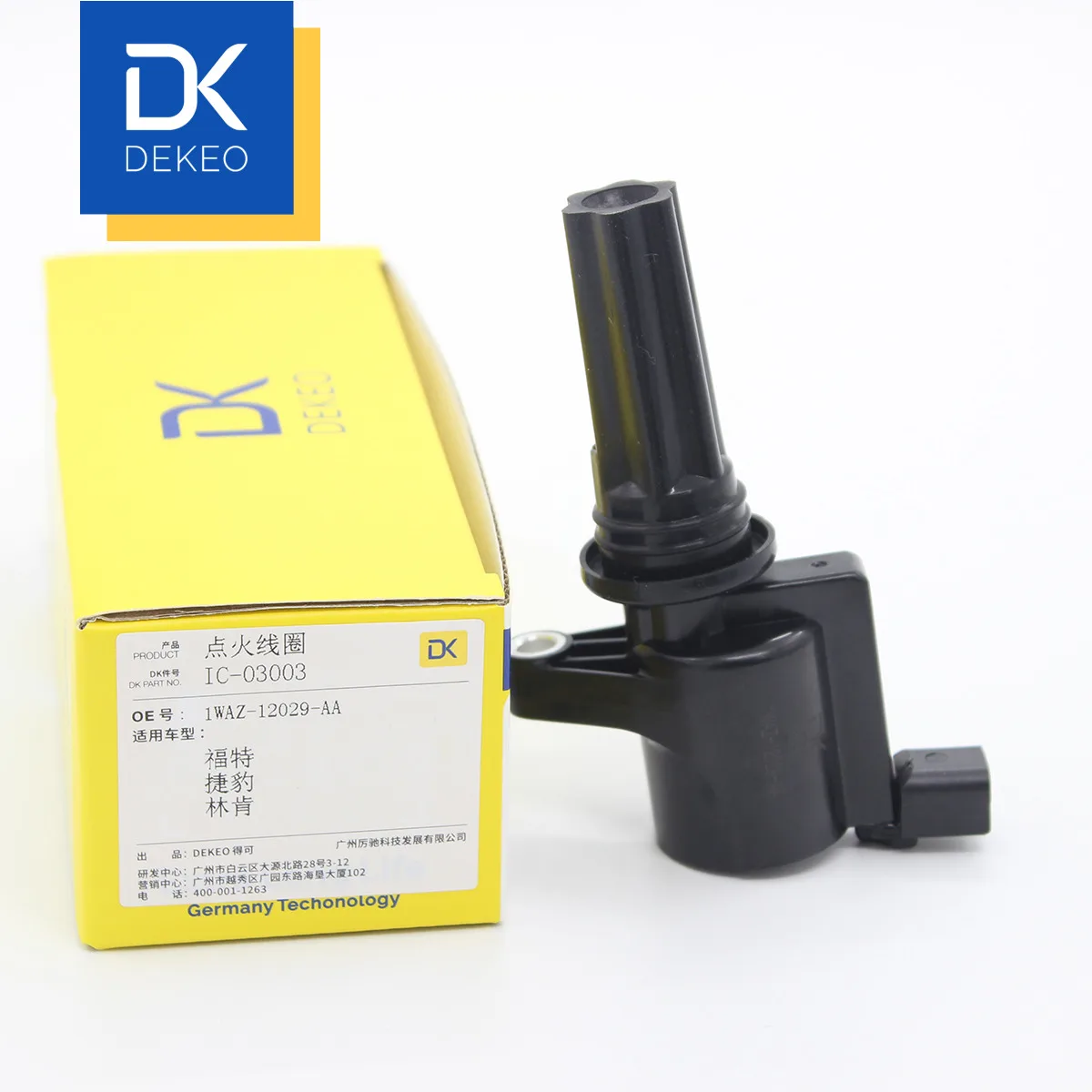 

DEKEO Ignition Coils For Jaguar S-Type 3.0L AJ26 1999-2008 Lincoln LS 3.0L DOHC V8 2001-2007 1W4Z-12029-AA