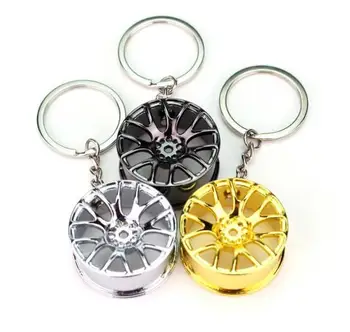 

Free 0.01$ Creative Car Wheel Metal Pendant Keychains Gift for Men Keyring Hanging Decoration Car Key Chain Key Ring Trinket