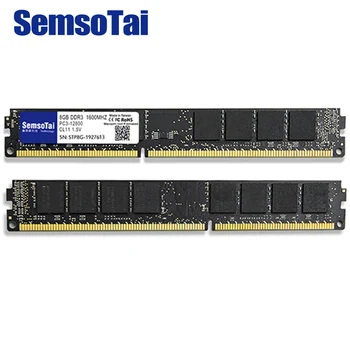 

SemsoTai ram ddr3 4gb 1600MHz Memory 240pin DIMM JEDEC 1.5V CL=11 PC3-12800 lifetime warranty memoria ram ddr 3 8gb for desktop