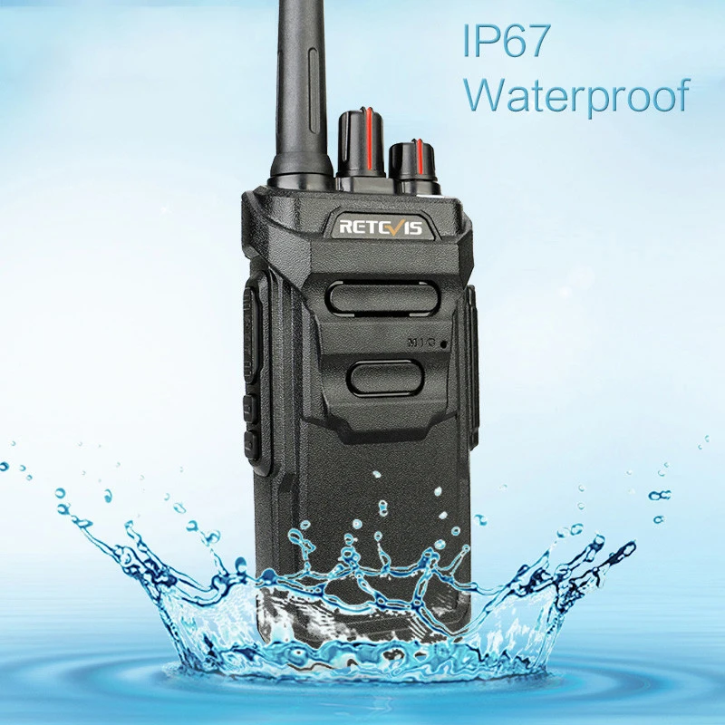 10pcs RETEVIS RT48 RT648 Walkie Talkie IP67 Waterproof Flaot PMR Radio PMR446 FRS VOX 2 Way 2