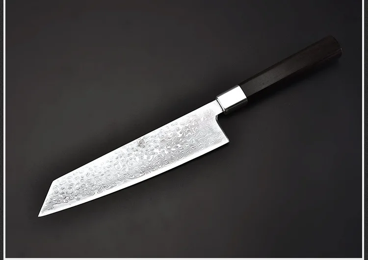 Японский нож с восьмиугольной ручкой в дамасском стиле, нож сашими, нож сашими, 2 штуки, заказ