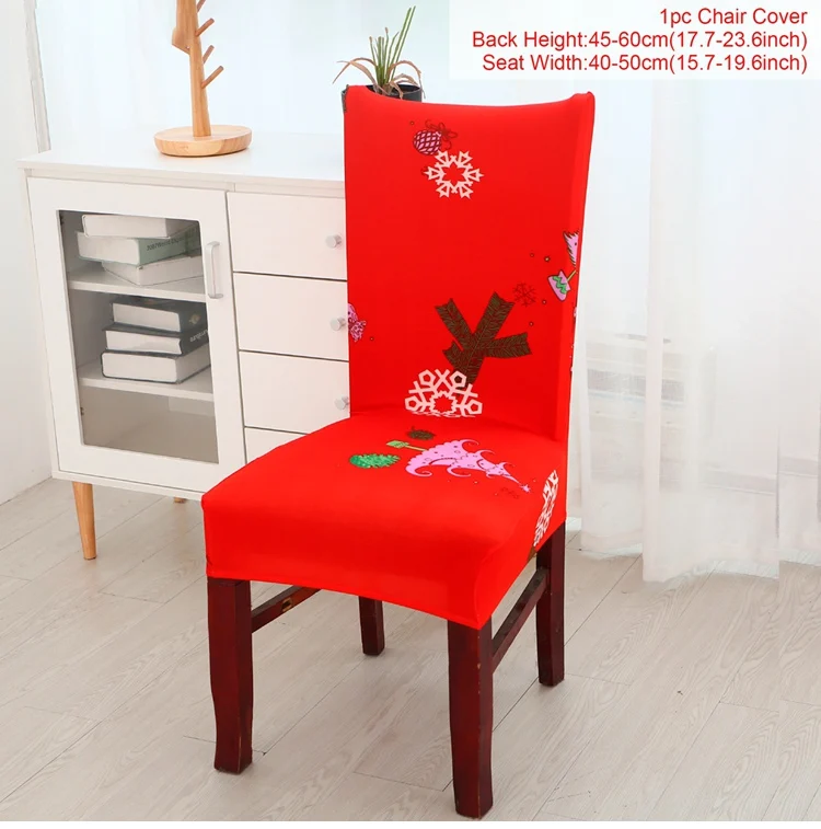 Chair Cover 3 PATIMATE Рождественский Чехол для стула «Рождество» украшения для дома рождественские украшения новогодний декор - Цвет: Chair Cover 3