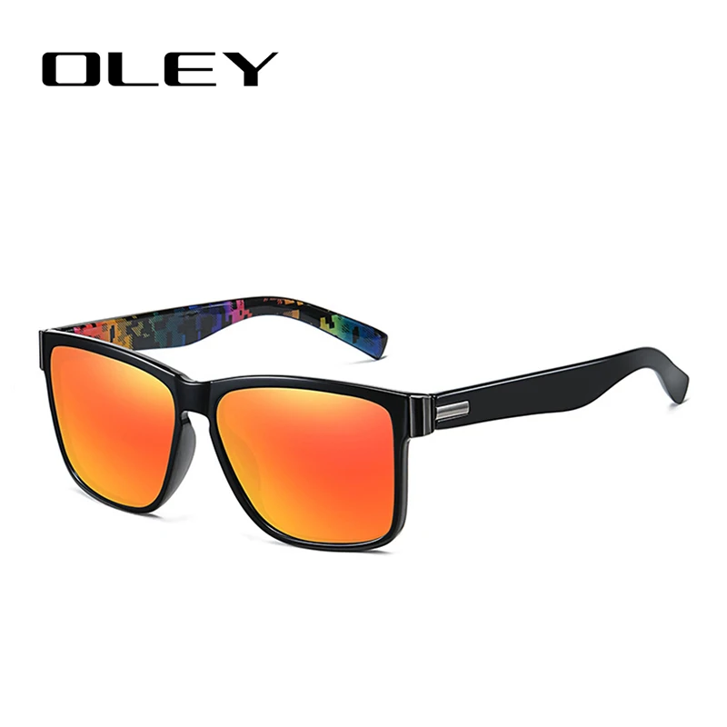 Oley Fashion Classic Square Polarized Sunglasses Men Women Sports Outdoor  Beach Fishing Travel Colorful Sun Glasses Uv400 - Sunglasses - AliExpress