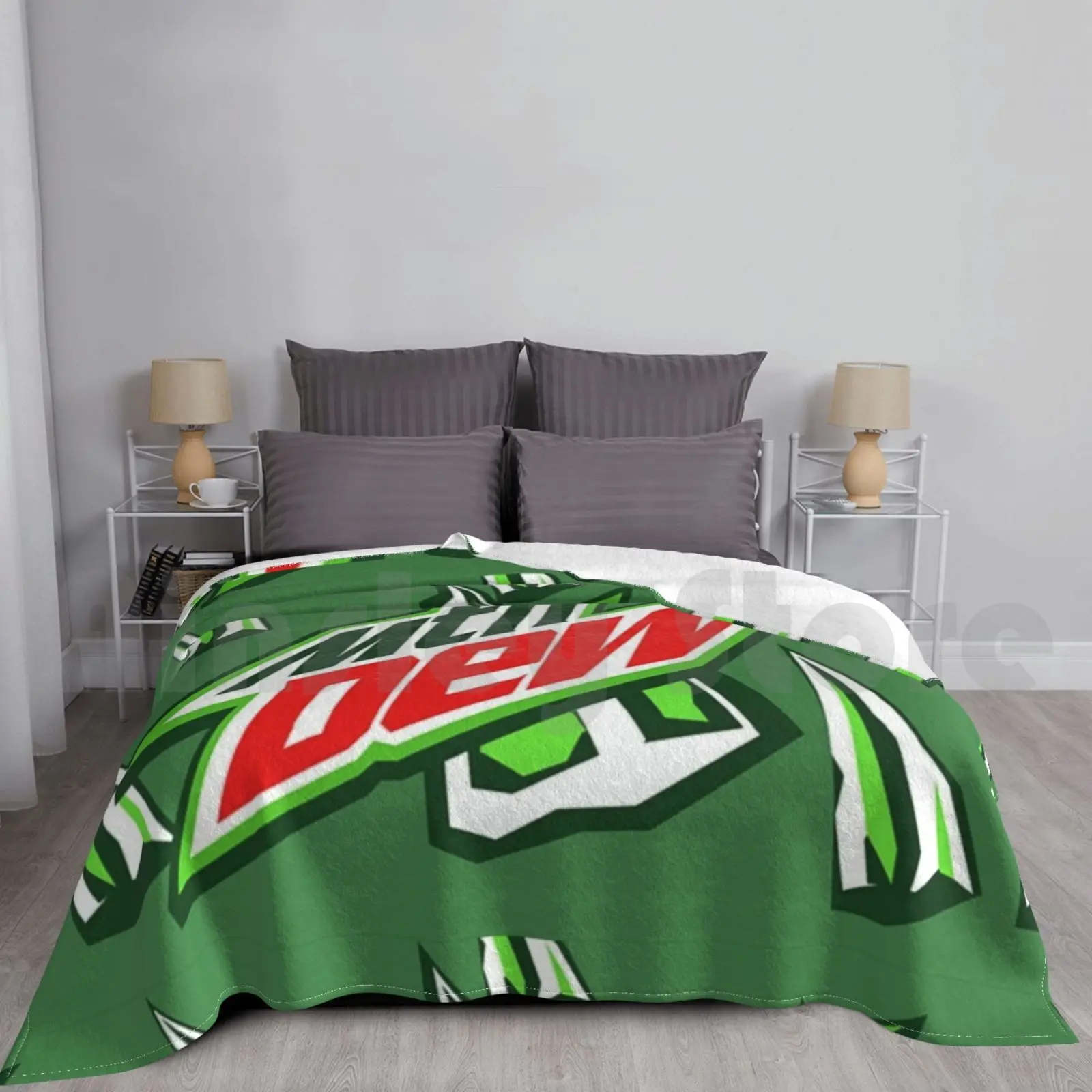 Mountain Dew Coperta Fashion Custom Mountain Dew Diet Mountain Dew Mtn Dew Diet Mtn Dew Pop Soda