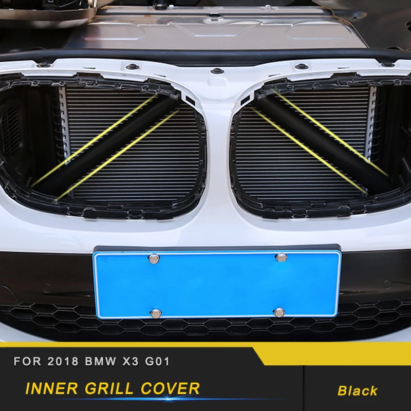  For BMW X3 G01 X4 G02 2017 2018 2019 Car Bracket Interior Accessories Rubber Inner Grill Cover Moun