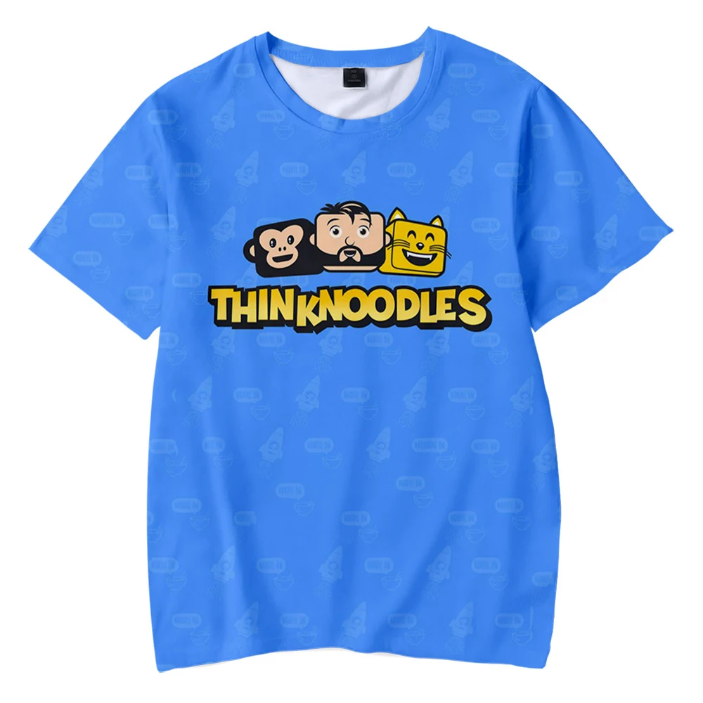 

Thinknoodles 3D Print Spring Summer Preppy Men/Women Street Clothes T-shirt Streetwear Kawaii Streetwear style Tshirt