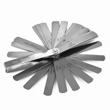 Pro 32 Blade Feeler Gauge двойное считывание комбинации Feeler Gauge для метрики и SAE(Размер: 32 Blade