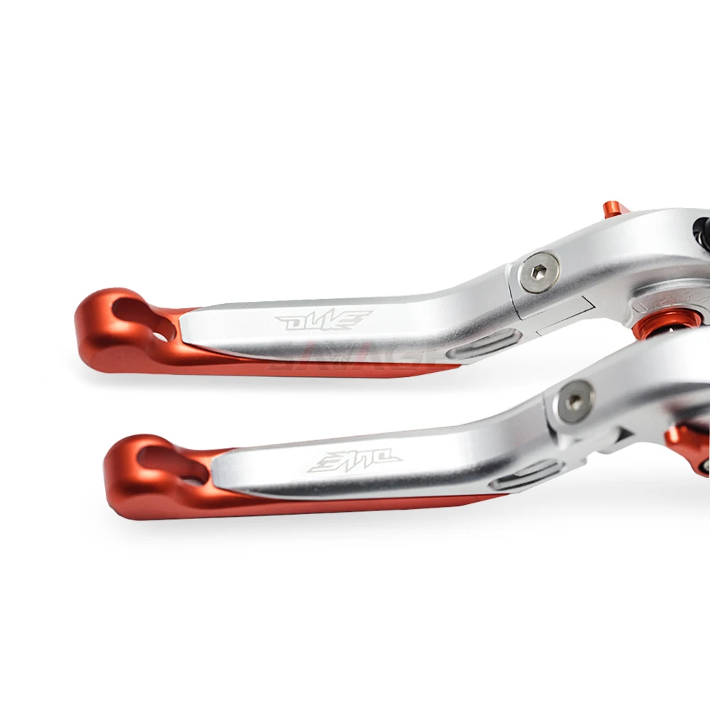 Сцепные рычаги для KTM DUKE 125 200 250 390 2012- 19 17 15 13 DUKE390 Аксессуары для мотоциклов Складной Выдвижная логотип - Цвет: Silver