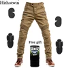 Motorcycle Pants Men Moto Jeans Zipper Protective Gear Riding Touring Motorbike Trousers Motocross Zip pocket Pants Moto Pants ► Photo 3/6