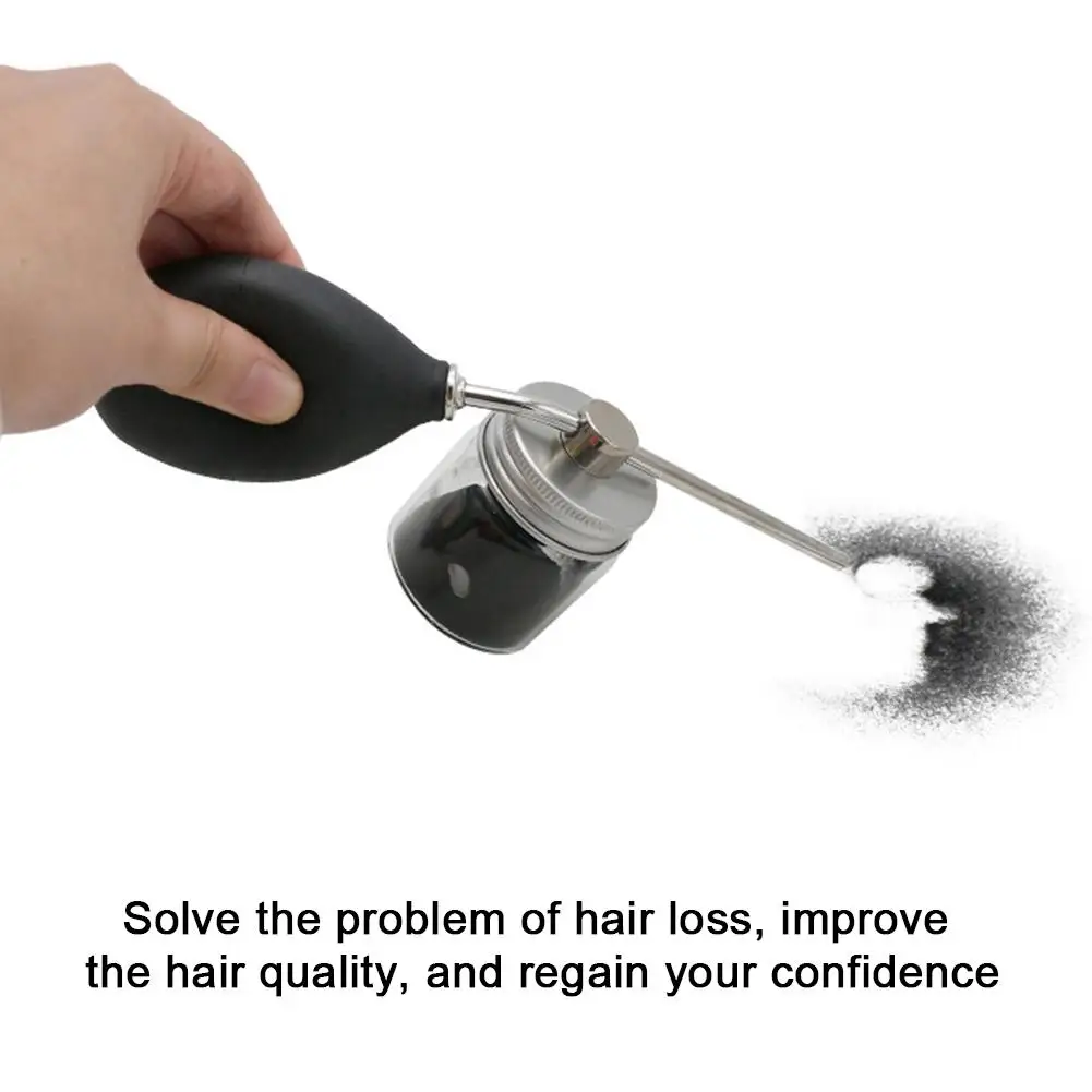 Продукт от выпадения волос один комплект 1 шт. волосы строительные волокна порошок спрей аппликатор насос удерживающий воду спрей для роста волос гребень