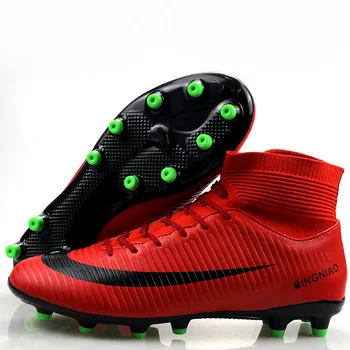 

Superfly Men Soccer Shoes Football Boots Indoor Training Soccer Cleats Boots Boys Futsal Soccer Shoes Chuteira Futebol Man
