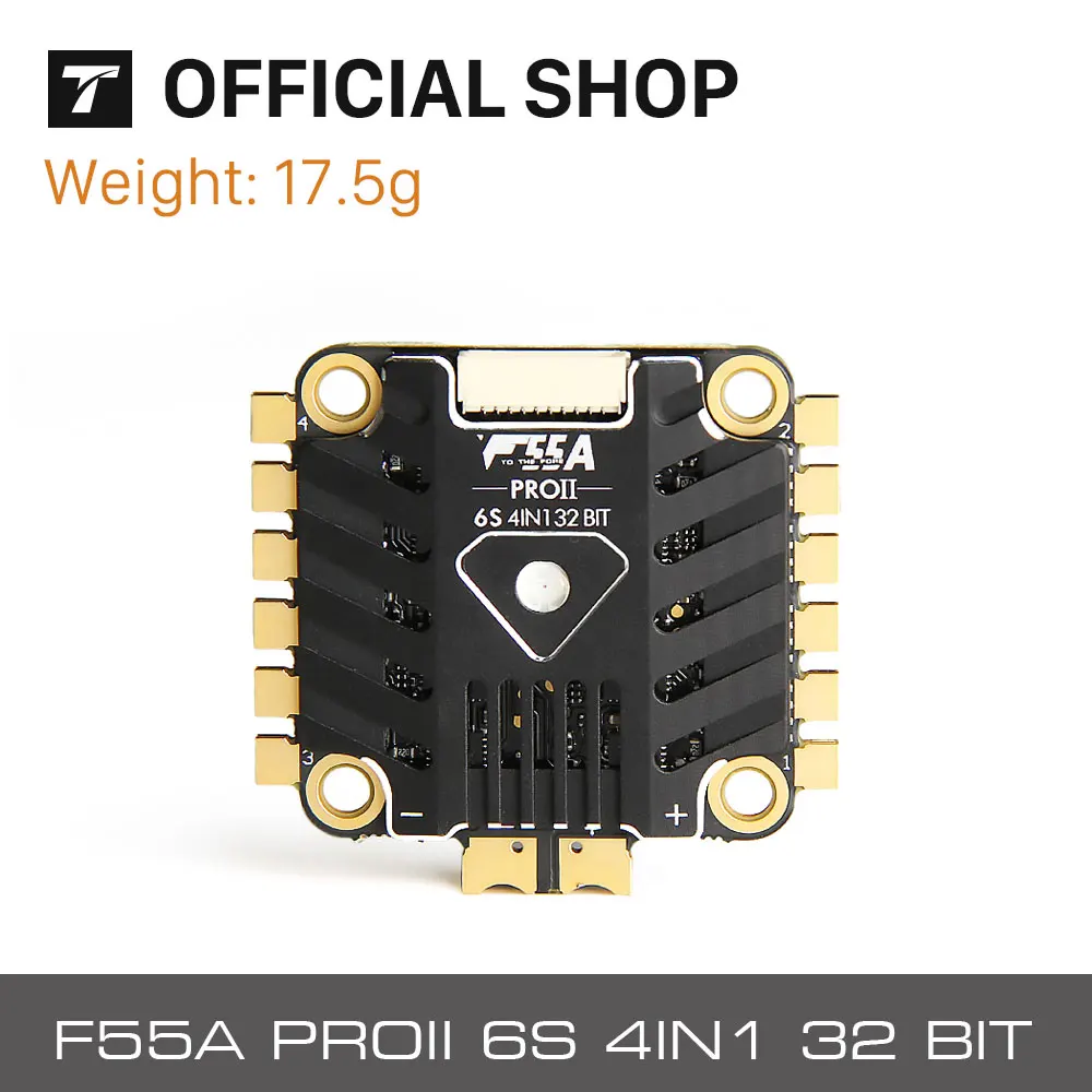 2021 NEW T-Motor F55A PROⅡ 6S 4IN1 LED 32bit Electrical Speed Control ESC For FPV motors RC Racing Drone DIY Toy