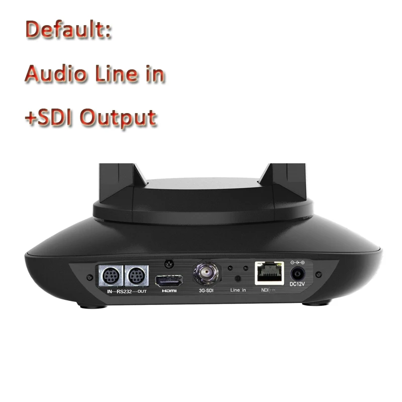 : DANNOVO 35x Zoom NDI UHD Video Camera, Support Audio Line in, VISCA, ONVIF, POE Camera(DN-HDC8035A-4K-NDI)