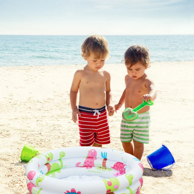 Piscine gonflable portable ronde en PVC pour bébés, jeu de jardin pour  tout-petits, bain d'eau, pataugeoire pour enfants - AliExpress