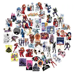 Autocollants de dessin animé, 50/100 pièces, pour voiture, moto, ordinateur portable de voyage, bagage, amusant, JDM 