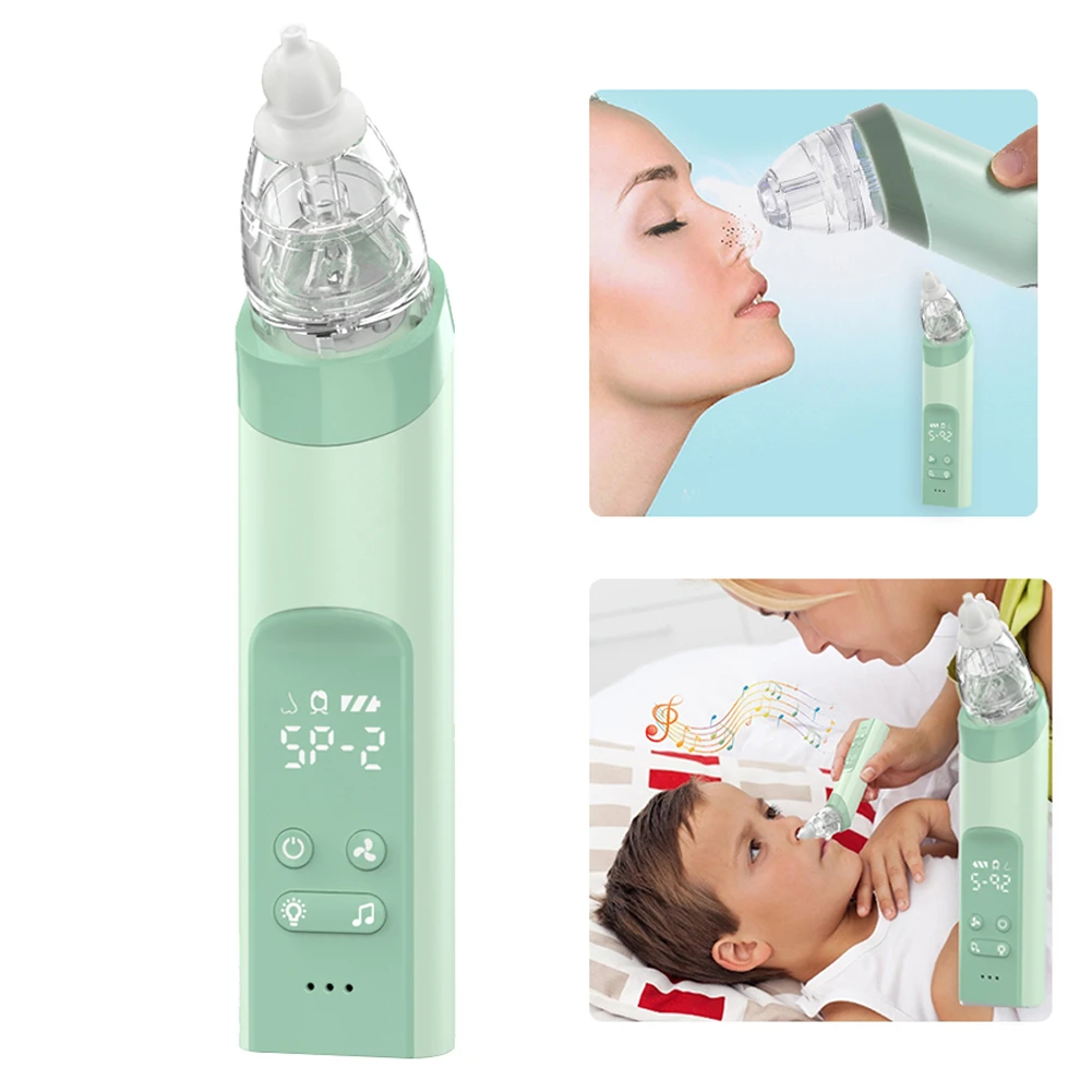 Aspirador nasal eléctrico de bebé Segura Nariz Limpiador De Ajuste Para Niño higiénico