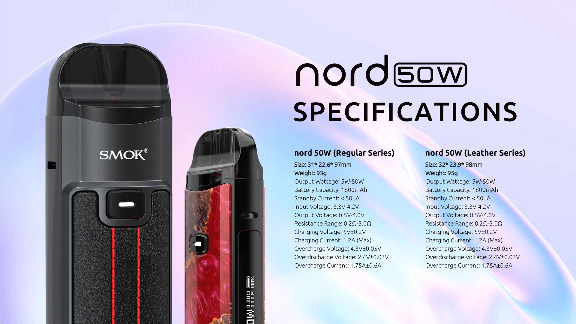 Tanio Oryginalny SMOK Nord 50W System Pod zestaw do e-papierosa sklep