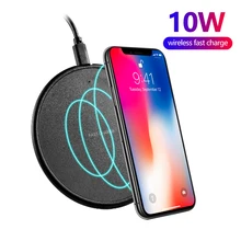 Беспроводное зарядное устройство 10 Вт для Samsung Galaxy Quick Charge 3 0