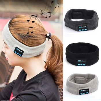 

Smart Wearable Sports Headband Bluetooth Headset Wireless Headphone Magic Music With Call Answer mic