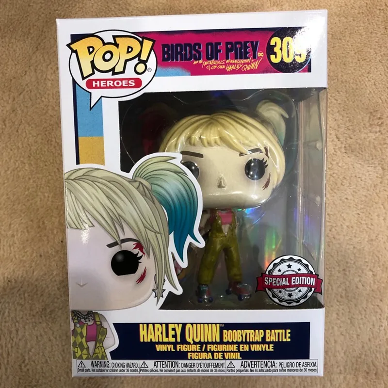 Эксклюзивные официальные фигурки героев поп-героев Funko: Птицы добычи-Harley Quinn
