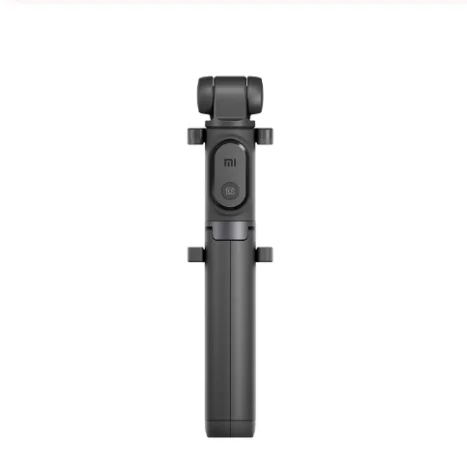 Оригинальная селфи-палка xiaomi для телефона, Bluetooth, мини-штатив, селфи-Палка с беспроводным дистанционным затвором для iPhone, samsung, Android - Цвет: black