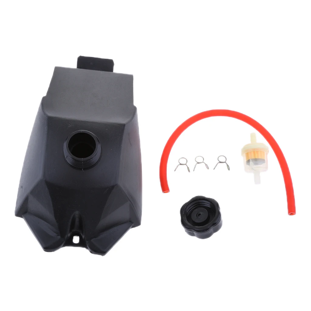 ENGINE MOTOR GAS FUEL PETROL TANK FILTER RED HOSE MINI SCOOTER 49CC