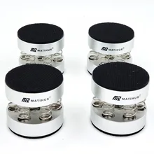Audiophile shock spikes spring damping pad HIFI Stand Feet speaker spike audio CD amplifier foot pad single products weight 102g