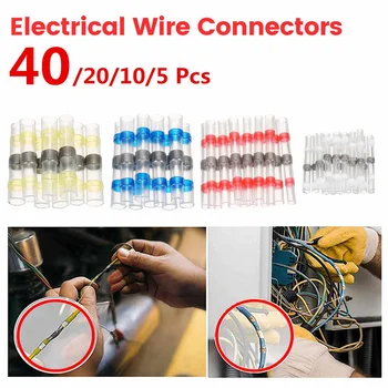

Electrical Wire Connector Waterproof Solder Seal Heat Shrink Butt Connectors Lug Terminals Box Car Insulated Terminal