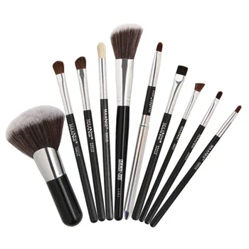 

1pc/10pcs Cosmetic Makeup Brushes Set Power Eye Shadow Blush Brow Liner Lip Concealer Angle Top Make Up Brush Beauty Tool Kit MK