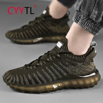 

CYYTL Hot Sale Men 2020 Sports Shoes Running Fashion Outdoor Sneakers Casual Flats Outdoor Breathable Walking Chaussures