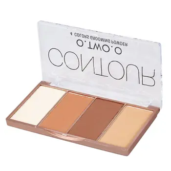 

O.TWO.O 4 Colors Concealer Palette Face Makeup Base Contouring Palette Foundation Concealer Powder #01