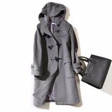 Zoj тумблер шерстяное пальто модное шерстяное пальто осеннее студенческое Дафлкот бутик женское платье партия