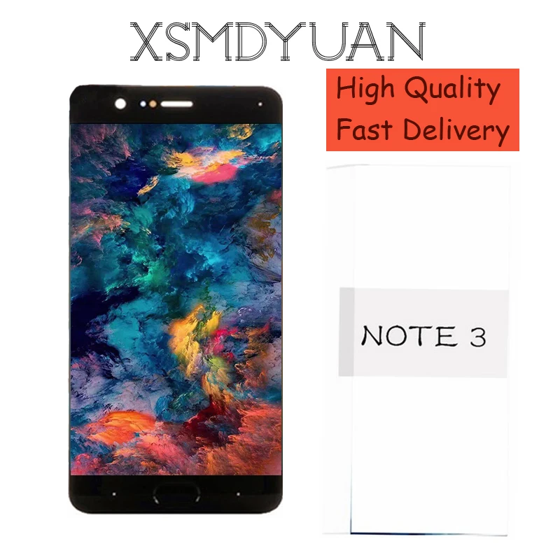 

Top Quality 5.5" Display For Xiaomi Mi Note 3 LCD Touch Screen with Fingerprint Digitizer Assembly Replacement Parts 100% Tested