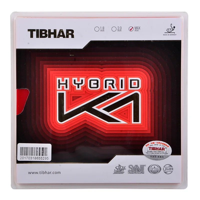 TIBHAR HYBRID K1/K1 PLUS липкая Резина для игры в футбол, для игры в футбол, с бугорками, для настольного тенниса, резиновая губка для пинг-понга