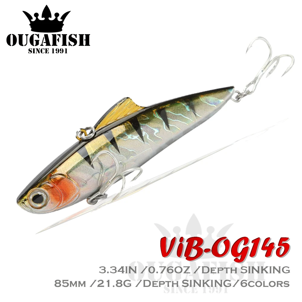 

Vib Fishing Lure Sea Weights 21.8g/8.5cm Fake Bait Fish Bass Fishing Tackle Saltwater Lures Whopper Trolling Isca Artificial
