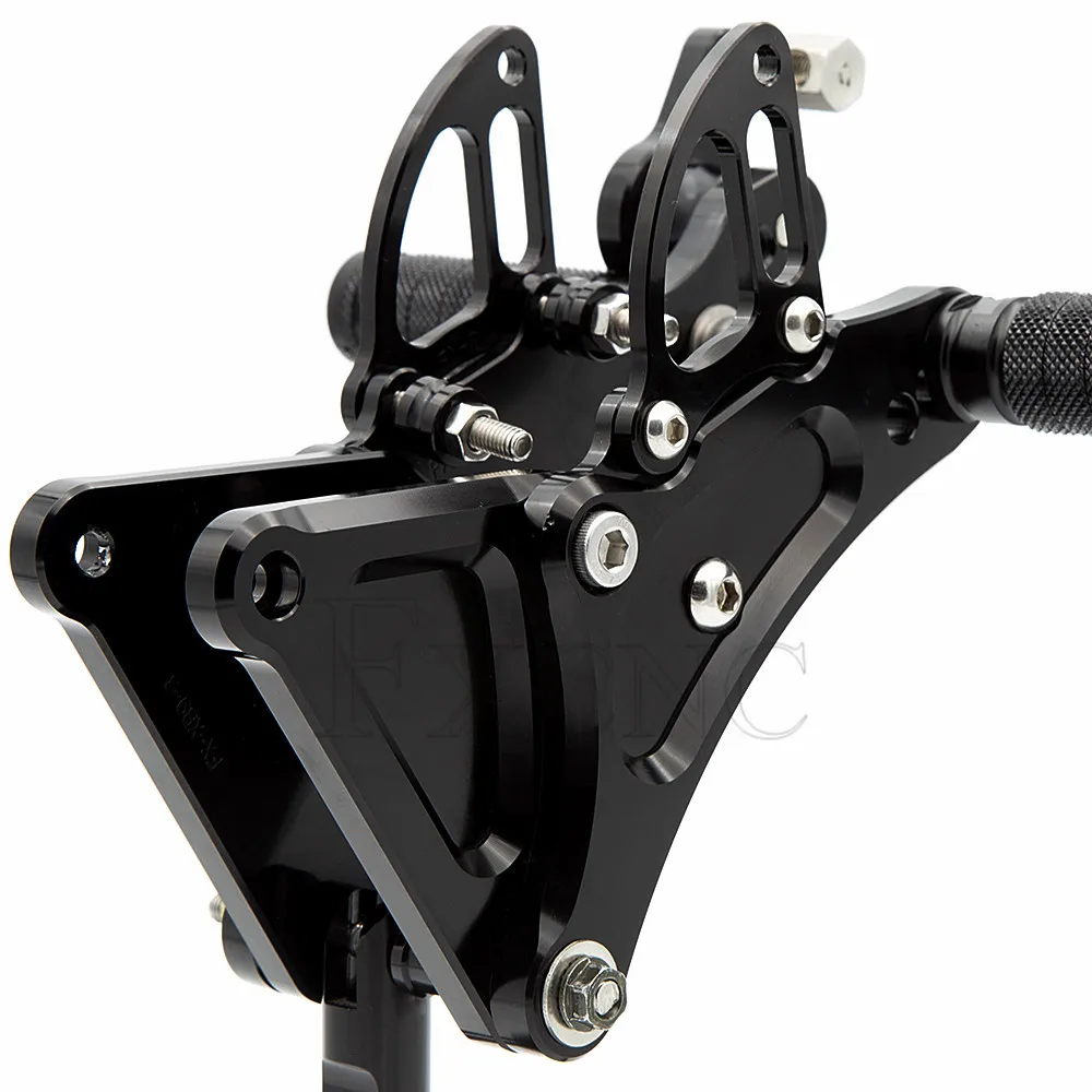 Aluminum Motorcycle Rearset Footpeg Pedal Foot Peg Adjustable Footrest Rear Set Footrest For BUELL XB9S XB12S XB9R XB12R motorcycle accessories,motorcycle footrests,motorcycle foot pedals