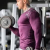 Men Skinny Long sleeves t shirt Gym Fitness Bodybuilding Elasticity Compression Quick dry Shirts Male Workout Tees Tops Clothing ► Photo 3/6