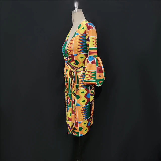 Nana Efua Kente Dress - Image 5