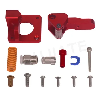 

Aluminum Alloy Upgraded Dual Gear MK8 Extruder Kit for CR-10S PRO Ender-3 Btech Double Pulley Extruder