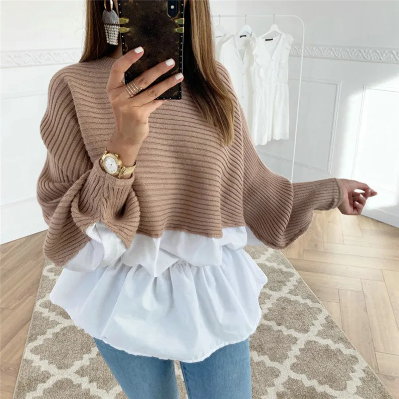 

Fashion Women Long Sleeve Sweatshirt Elegant Pullover Autumn Winter Tops Ladies Sweet Loose Hoodies Classic Dames Streetwear