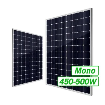 

500 watt single solar panel 48V 500w mono pv module 500wp panel solar