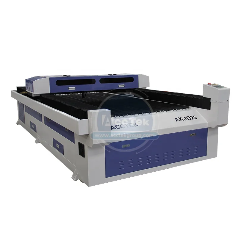 AccTek 90 Вт 100 150 Co2 машина для лазерной резки AKJ1325 с ножом/сотовым столом|laser engraving cutting