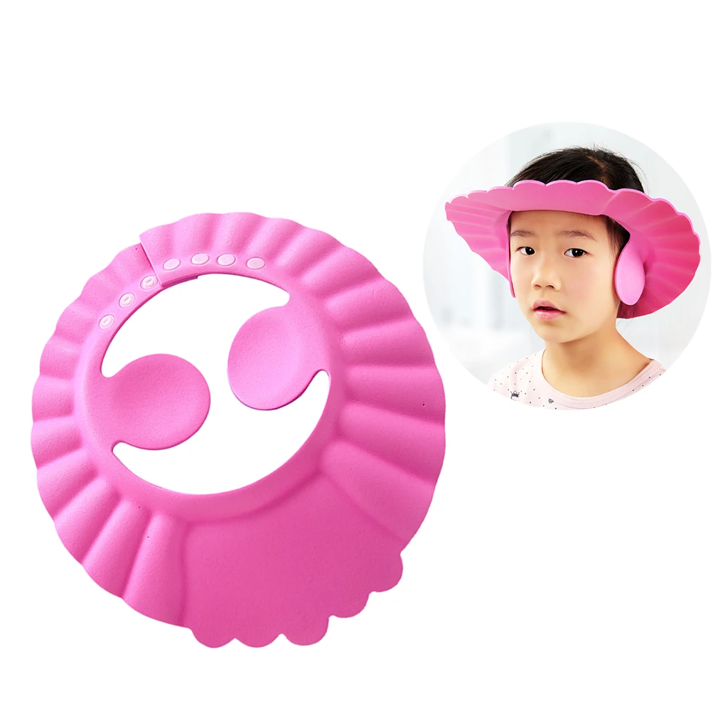 Baby Bathing Shampoo Shower Protection Hat, Cartoon Animal Visor Cap  for Toddler, Children