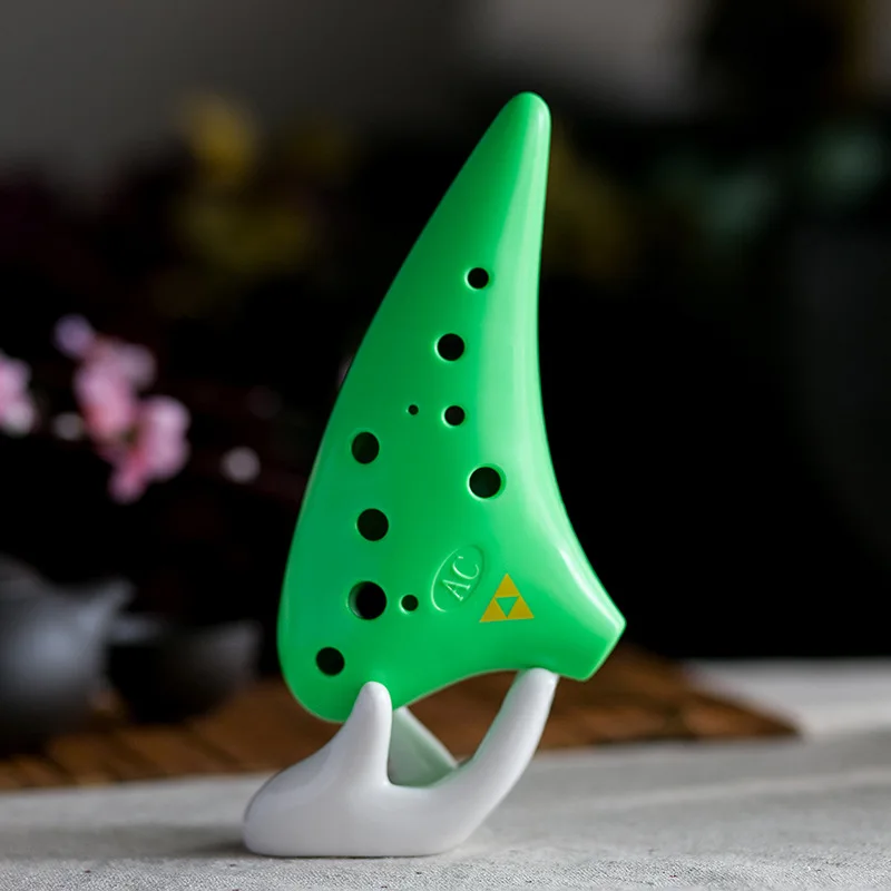  protection plastic ocarina wholesale 12 12 hole hole alto C plastic ocarina Suitable for schools to - 4000140183139