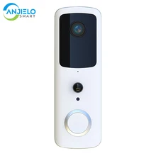 Visiophone intelligent sans fil wi fi 1080P, contrôle à distance, interphone à faible puissance, sonnette étanche