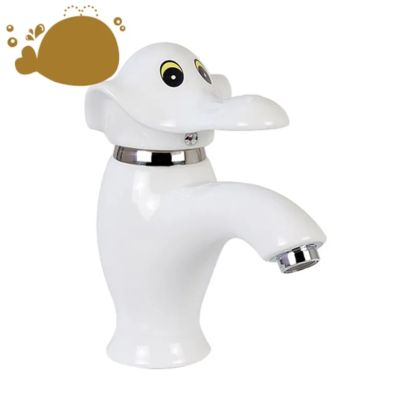 Liuyue Basin Faucets Pink Brass Kindergarten Children S Cartoon Elephant Design Ceramic Faucet Colorful Ceramic Sink Mixer Taps Basin Faucets Aliexpress