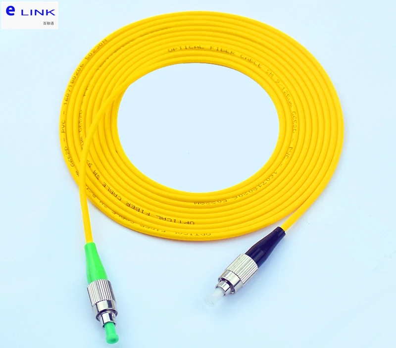 

10pcs FC/UPC-FC/APC fiber optic patch cord SM Simplex 1M 2M 3M 5M 7M 10M FC/APC-FC optical fibre jumper SX free shipping IL 0.3